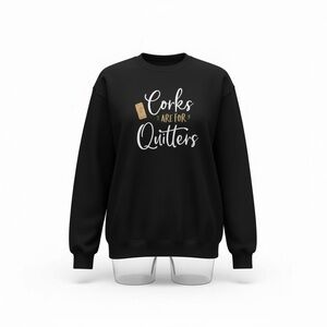Gildan Black Crewneck Sweatshirt with Graphic